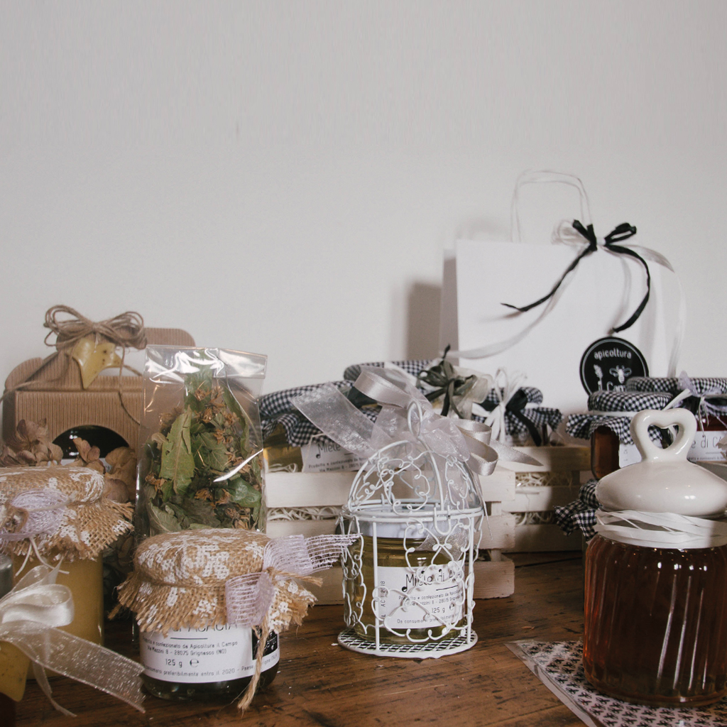 confezioni regalo miele apicoltura il campo